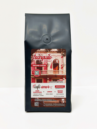 Café Amor medium roast single-origin coffee from Chiapas, Mexico