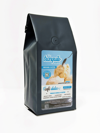 Café Dulce specialty-grade French vanilla coffee, craft-roasted in Southern California